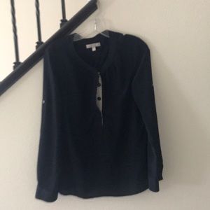 100% silk blouse casual or dressy